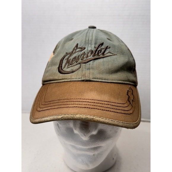 Chevrolet Other - Chevrolet Hat Baseball Cap‎ Camo Brown Logo Adjustable